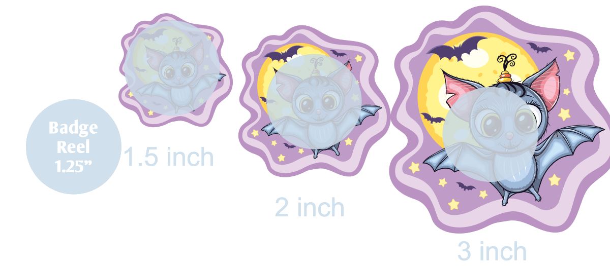 Cute Little Bat - DECAL AND ACRYLIC SHAPE #DA0095