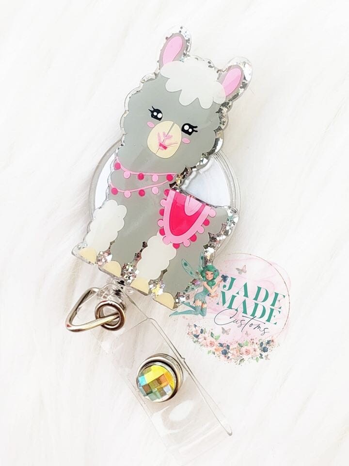 Cute Llama - Acrylic Shape #526