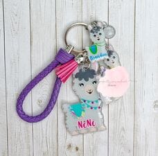 Cute Llama - Acrylic Shape #526