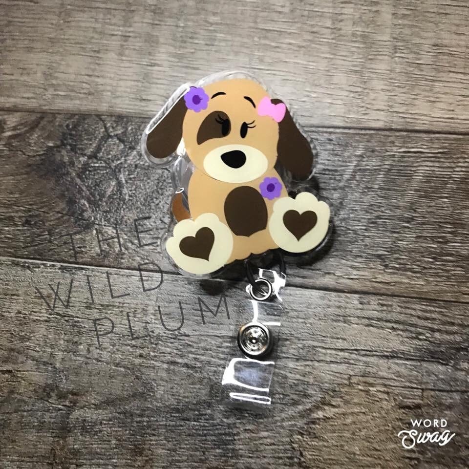 Cute Puppers - Acrylic Shape #375