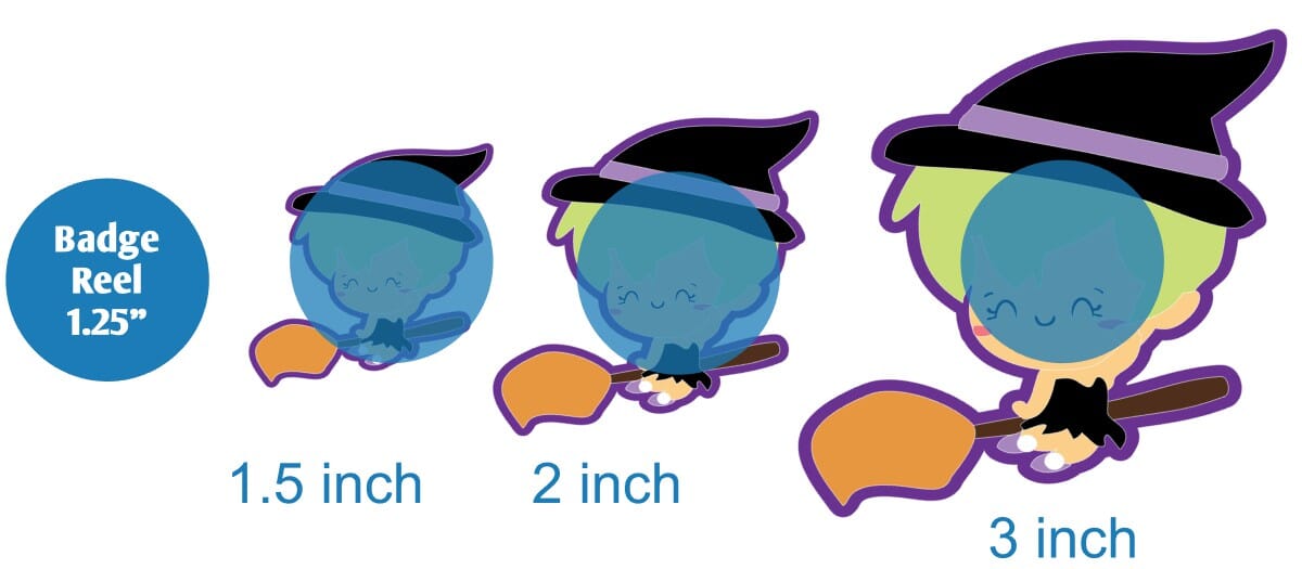 Cute Witch - Acrylic Shape #996