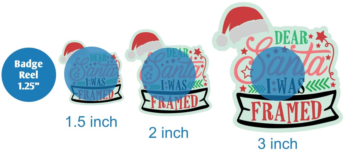 Dear Santa I Was Framed - Acrylic Shape #867