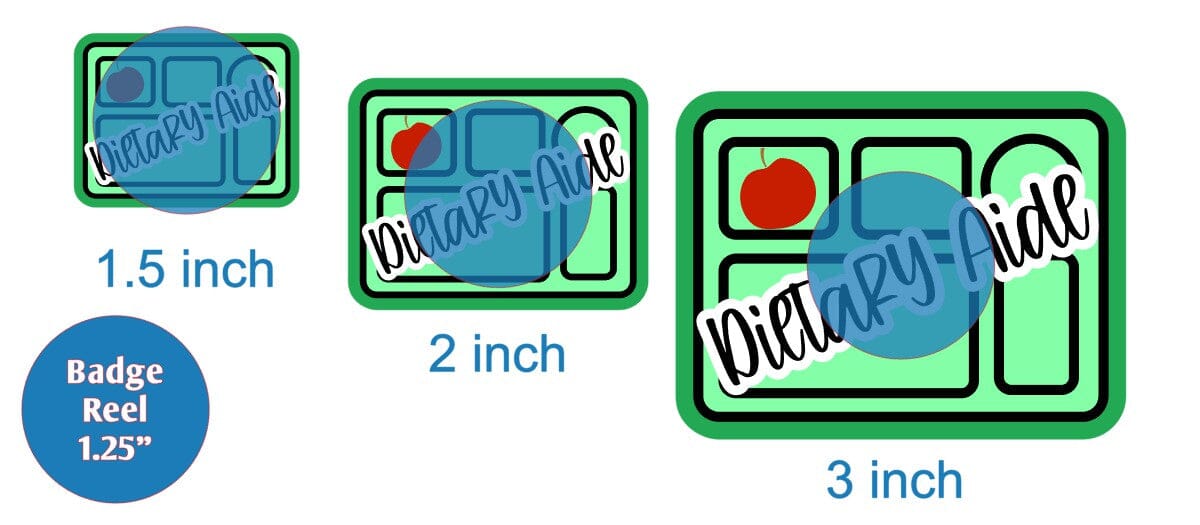 Dietary Aide - Acrylic Shape #1556