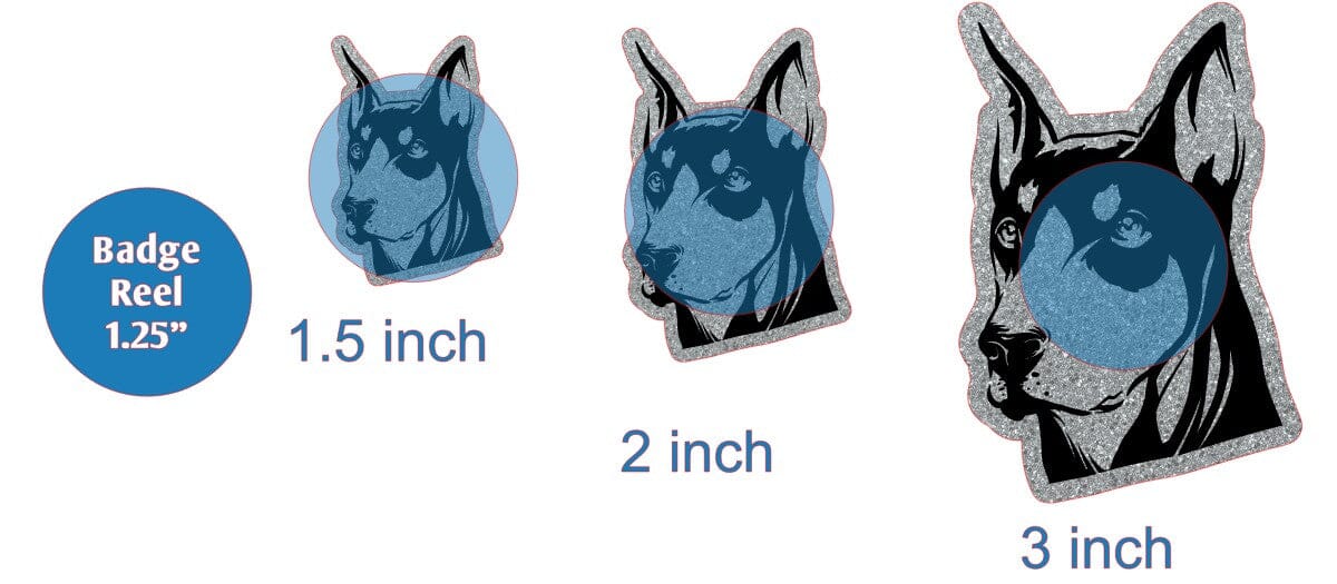 Doberman - Acrylic Shape #248