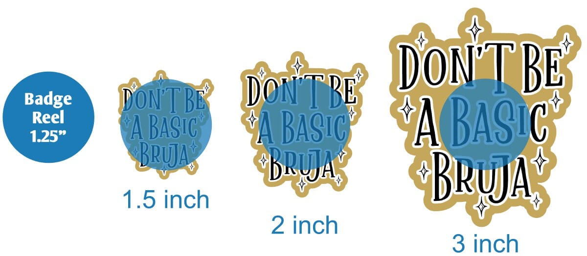 Dont Be a Basic Bruja - Acrylic Shape #1020