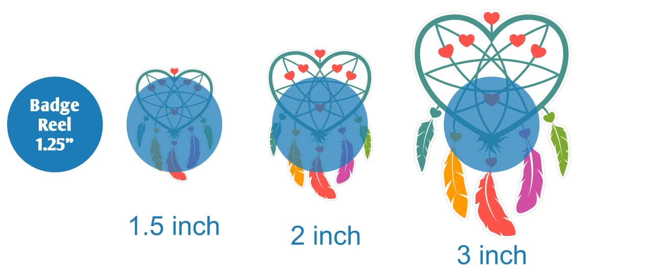 Dream Catcher Heart - Acrylic Shape #1213