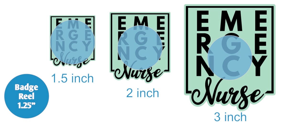 Emergency Nurse - Acrylic Shape #1456