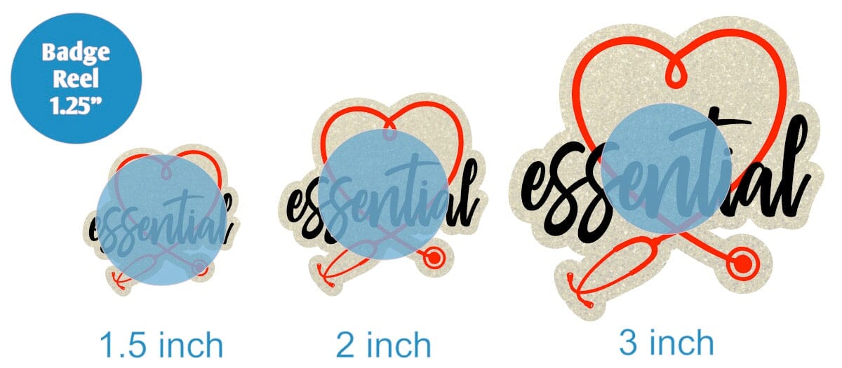 Essential with Stethoscope - Acrylic Shape #146