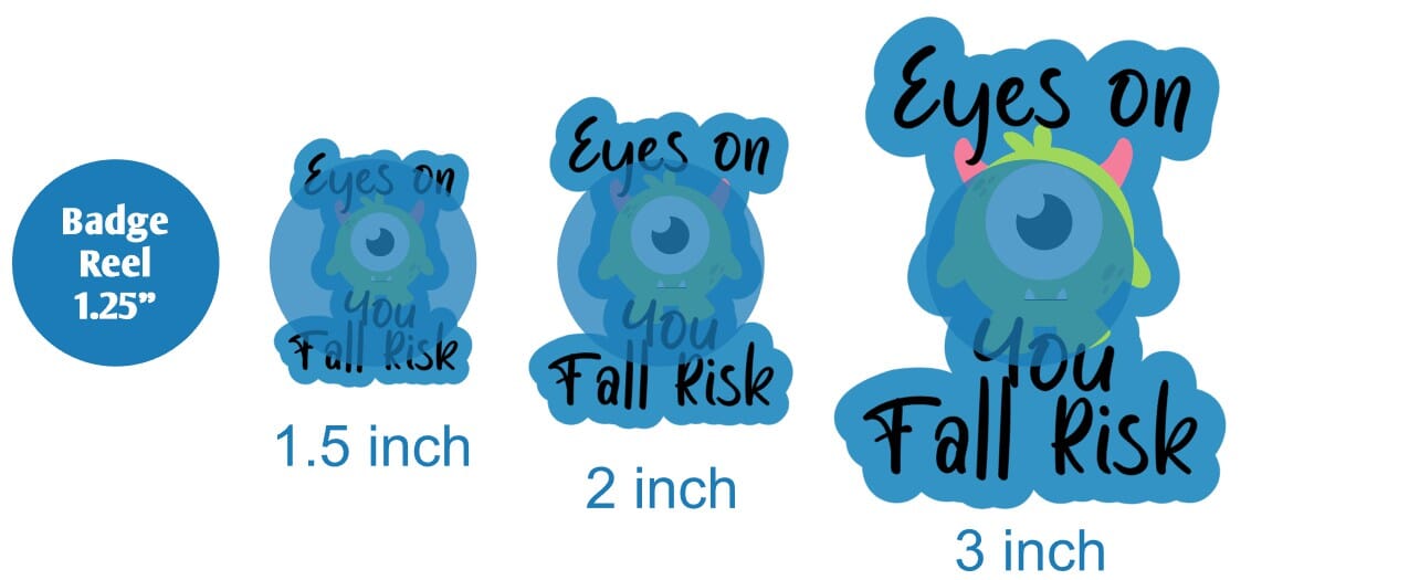 Eyes on You Fall Risk - Acrylic Shape #1160