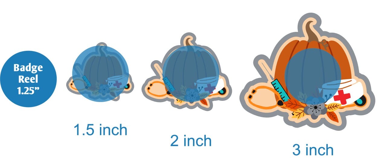 Fall Nurse 2 - Acrylic Shape #2226