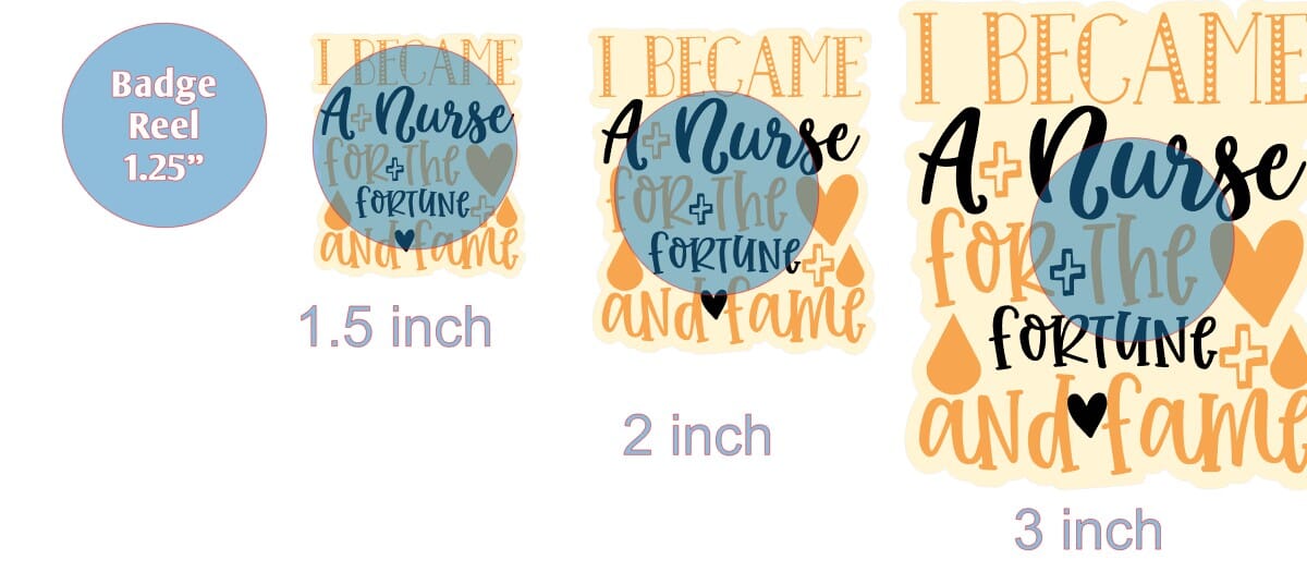 Fame Nurse - Acrylic Shape #235