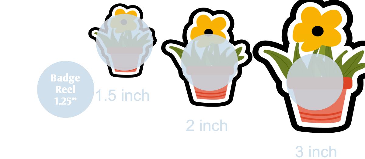 Flowerpot - DECAL AND ACRYLIC SHAPE #DA0