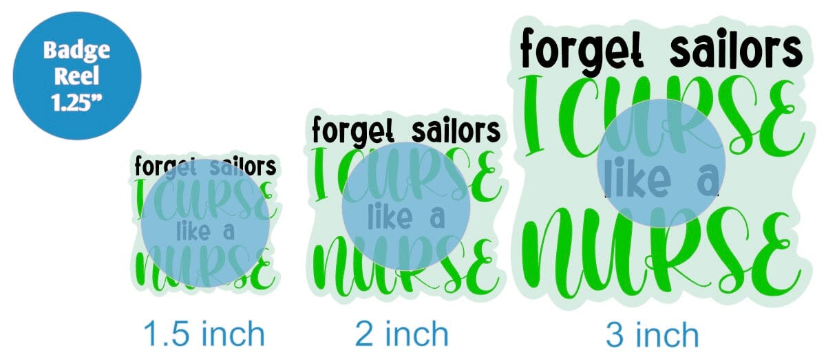 Forget Sailors - Acrylic Shape #1319