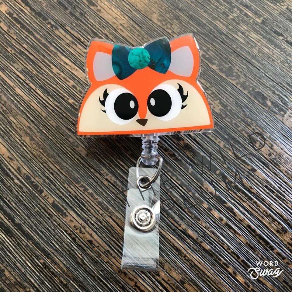 Fox Girl - Acrylic Shape #1001