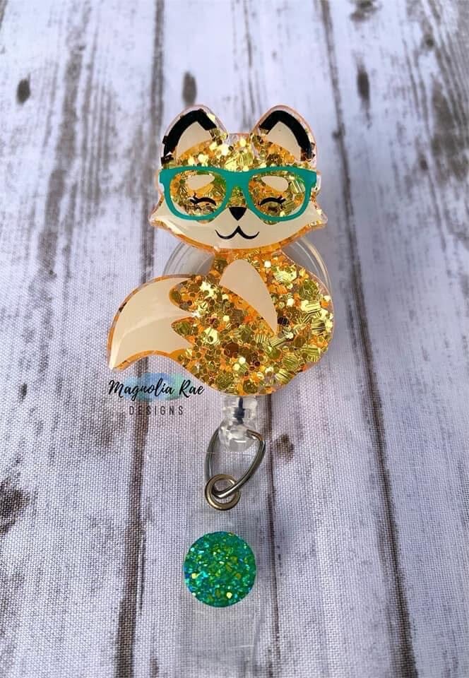 Foxy Nerd - Acrylic Shape #549