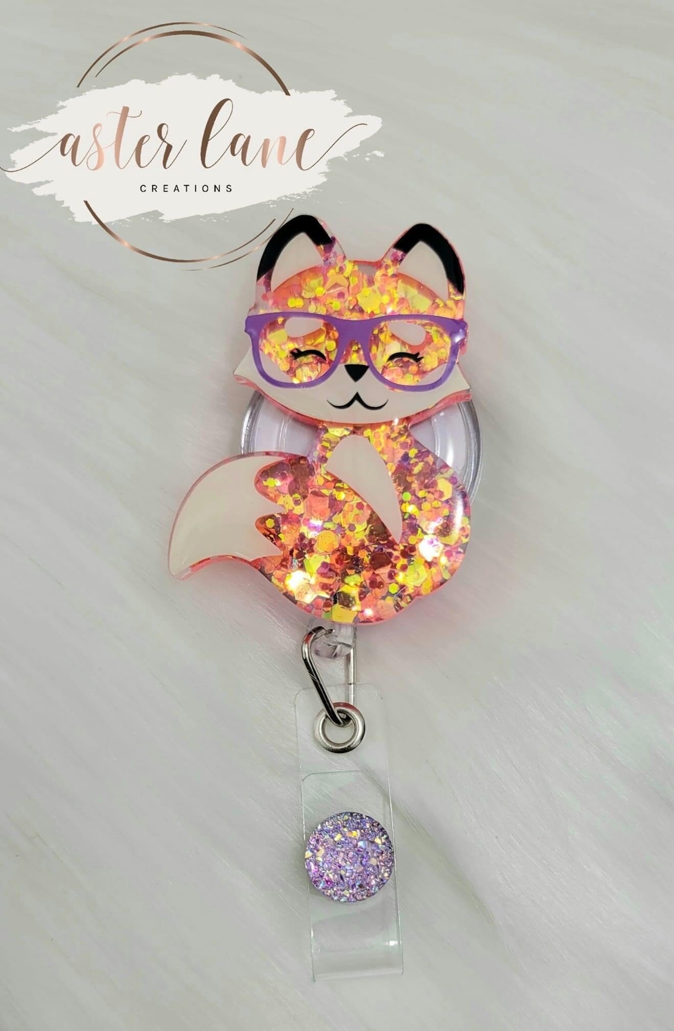 Foxy Nerd - Acrylic Shape #549
