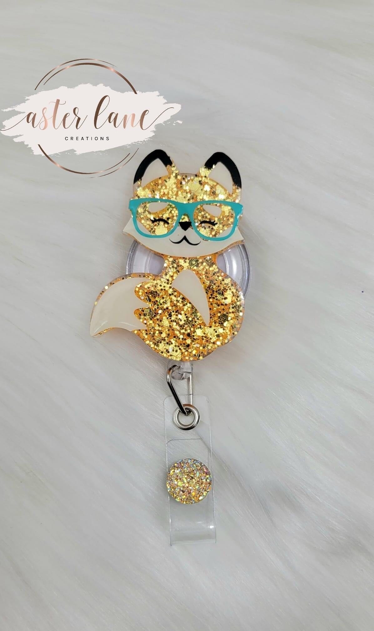 Foxy Nerd - Acrylic Shape #549