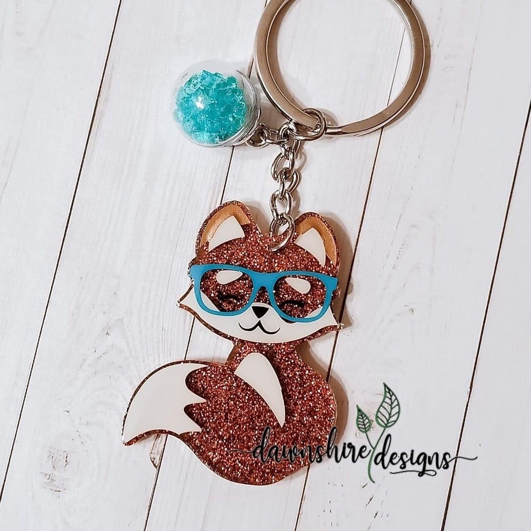 Foxy Nerd - Acrylic Shape #549