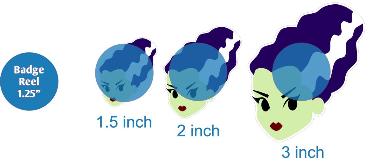 Franks Bride Face - Acrylic Shape #037