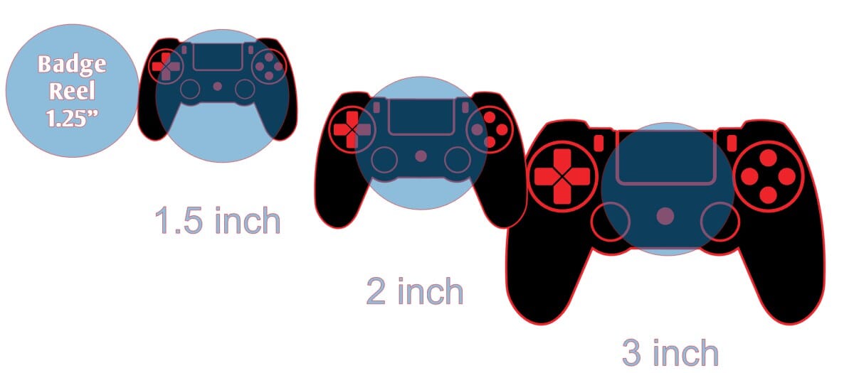 Game Controller - Acrylic Shape #914