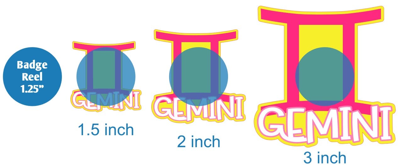 Gemini - Acrylic Shape #1218