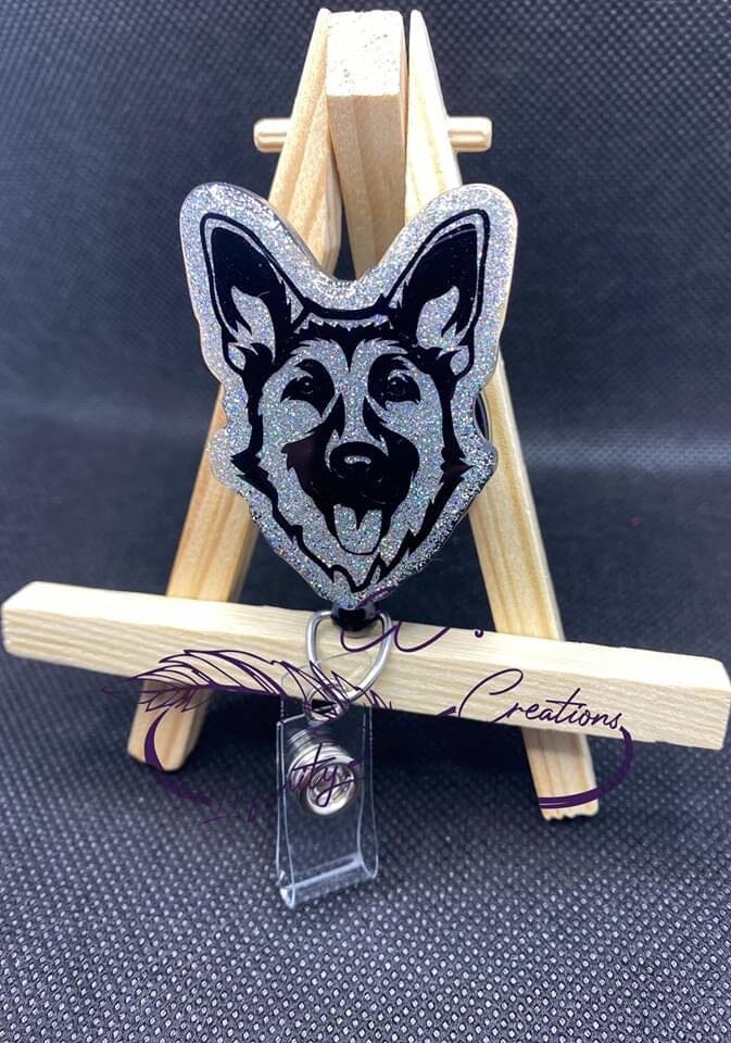 German Shepherd - Acrylic Shape #098