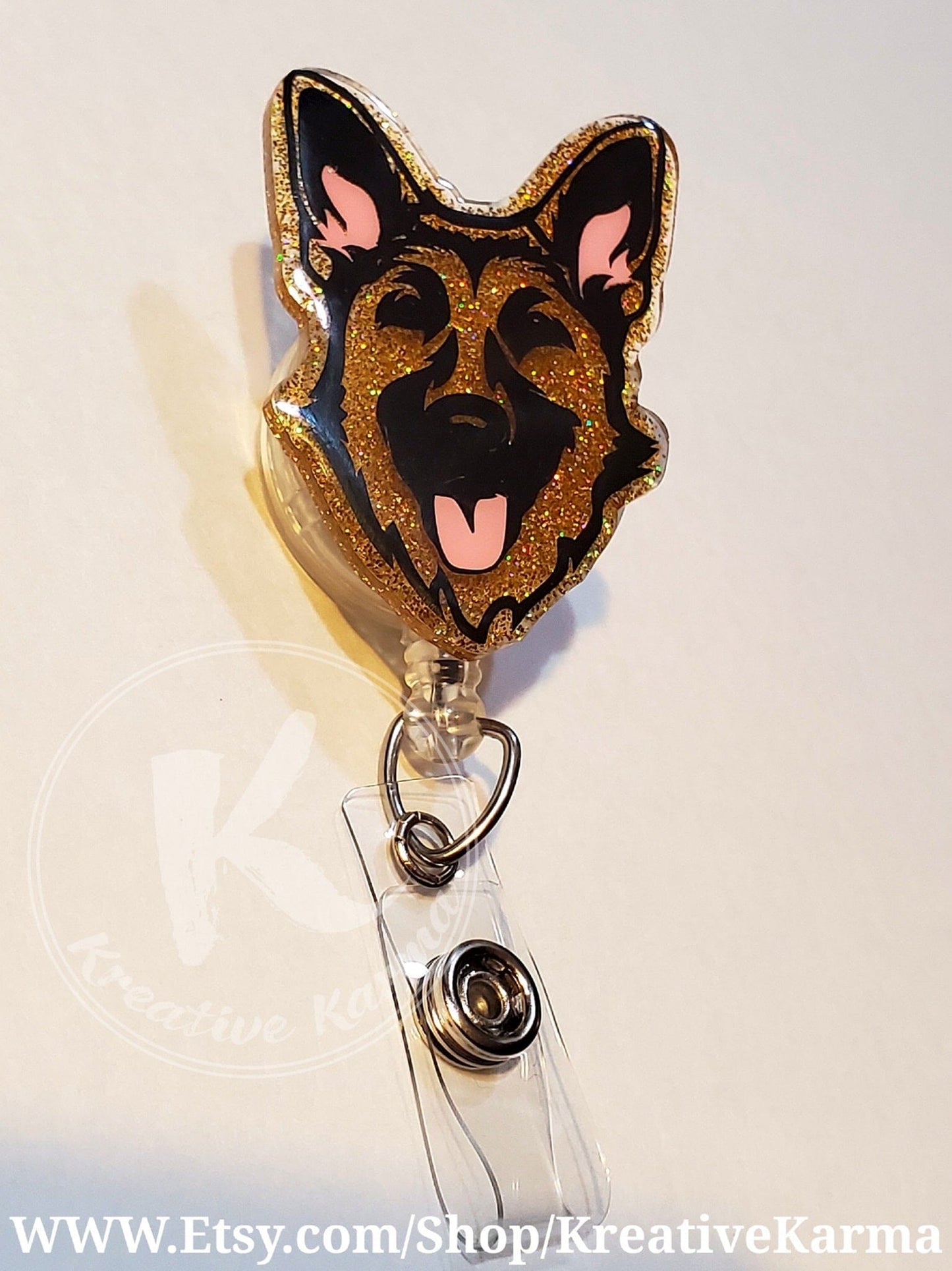 German Shepherd - Acrylic Shape #098