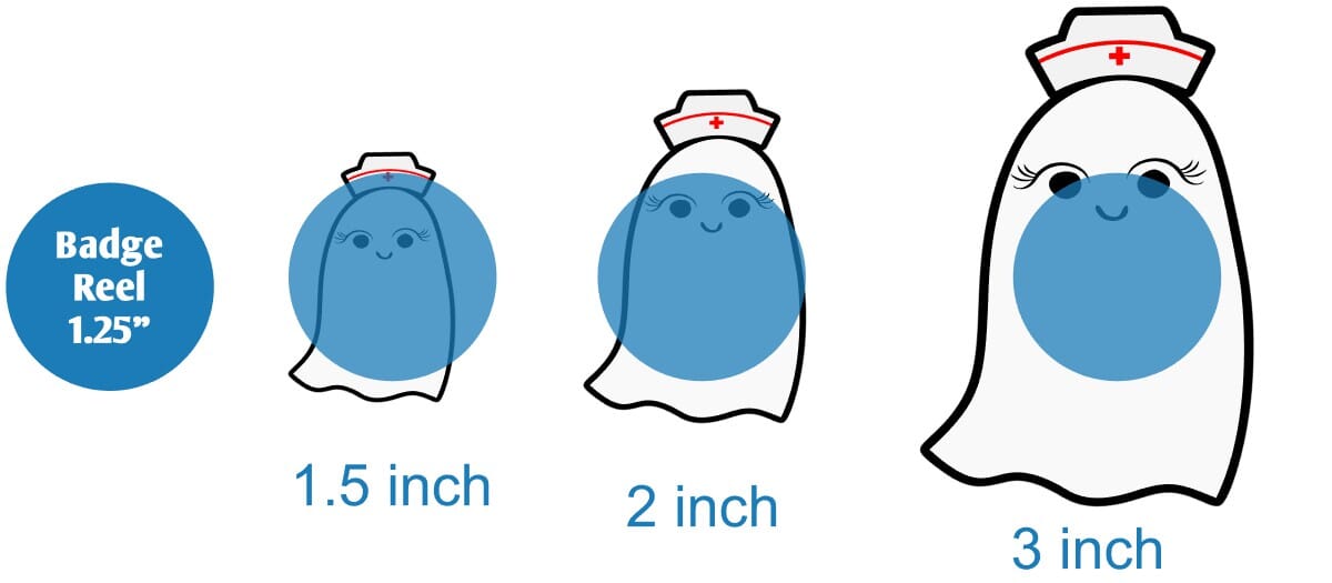 Ghost Nurse - Acrylic Shape #941