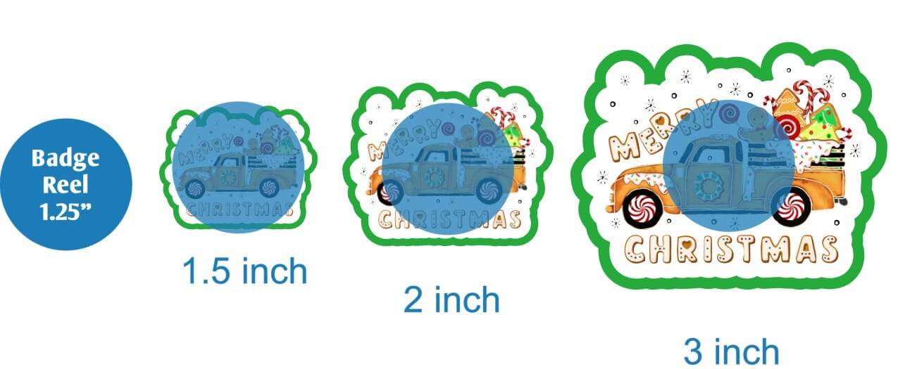 Gingerbread Cookie Truck - DECAL AND ACRYLIC SHAPE #DA01571