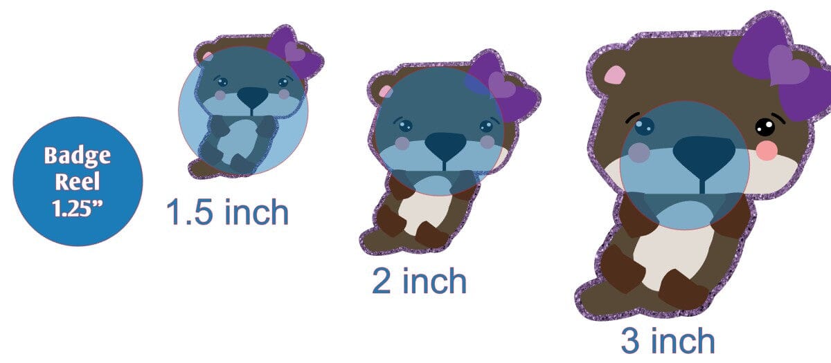 Girl Otter - Acrylic Shape #302