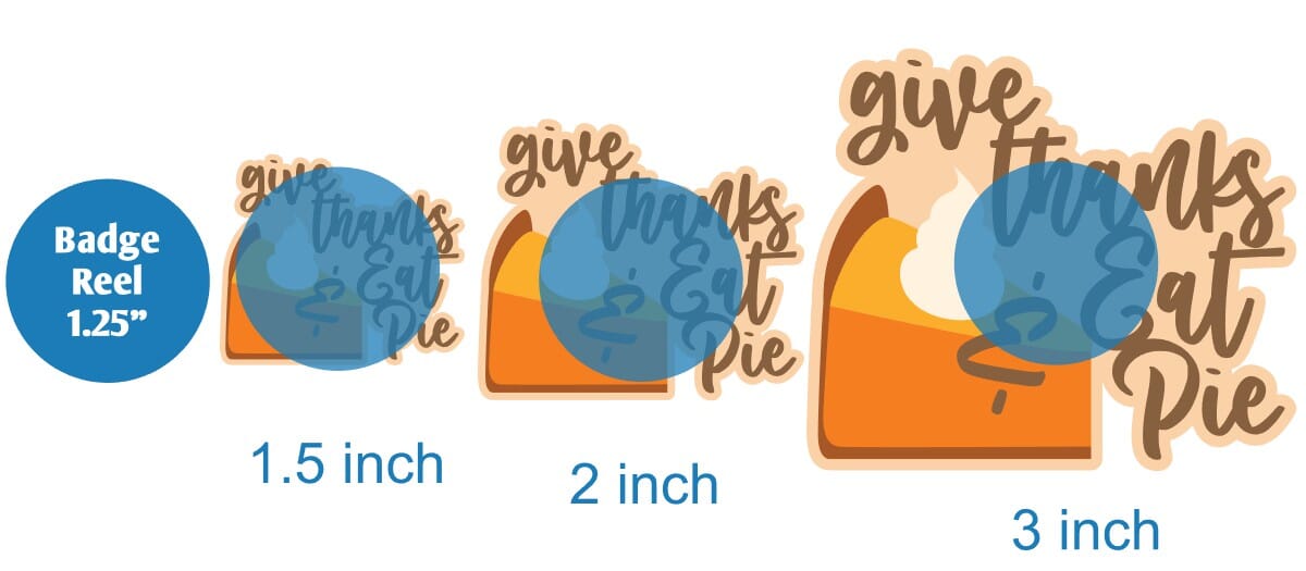 Give Thanks and Eat Pie - Acrylic Shape #1842
