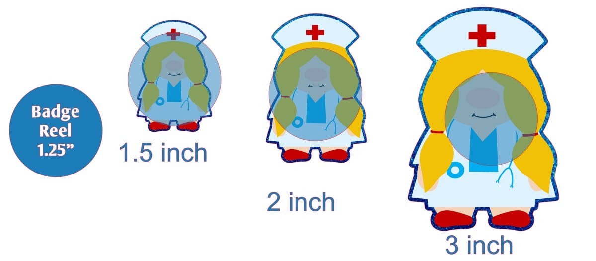 Gnome Nurse - Acrylic Shape #286