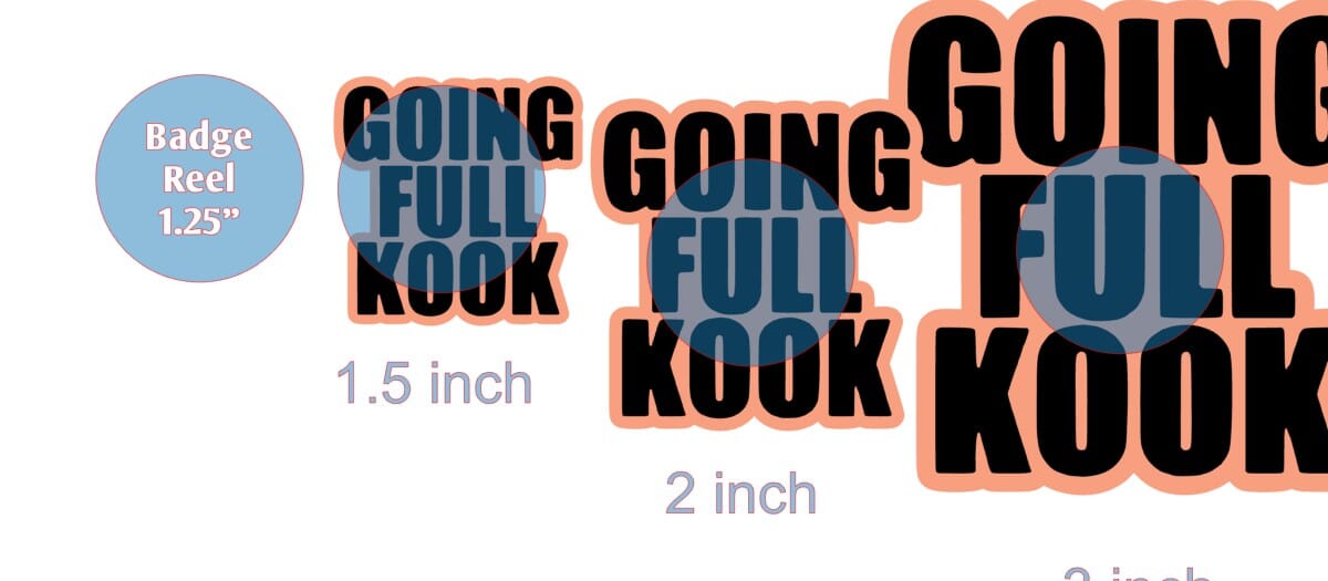Going Full Kook - Acrylic Shape #751