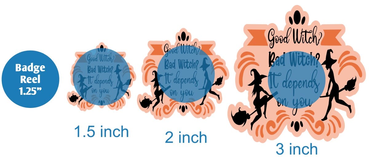 Good Witch Bad Witch - Acrylic Shape #999