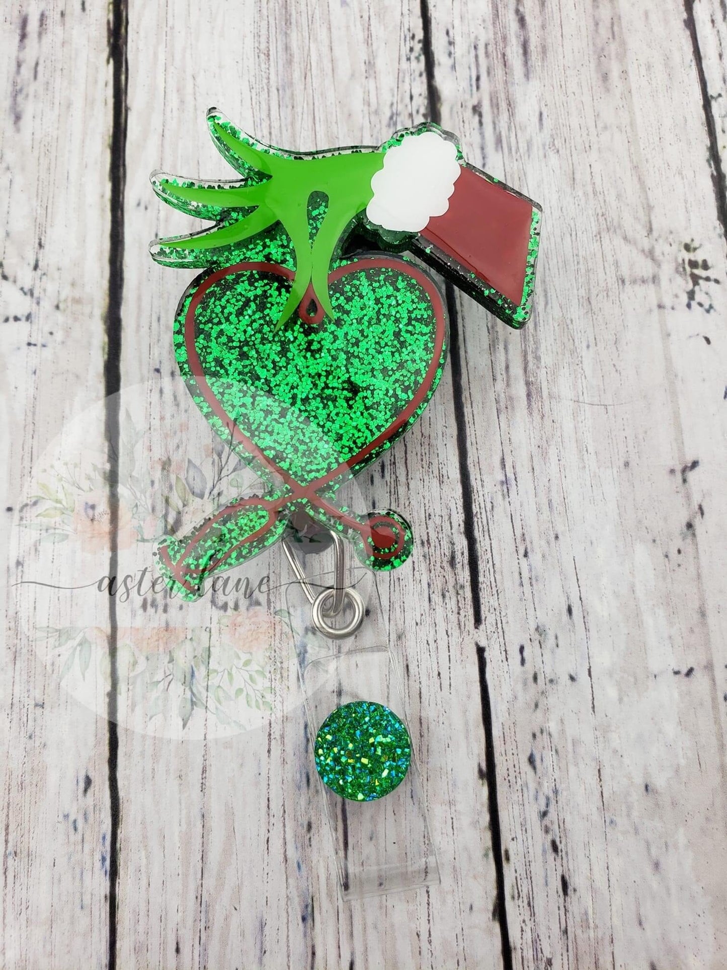 Green Hand Stethoscope - Acrylic Shape #589