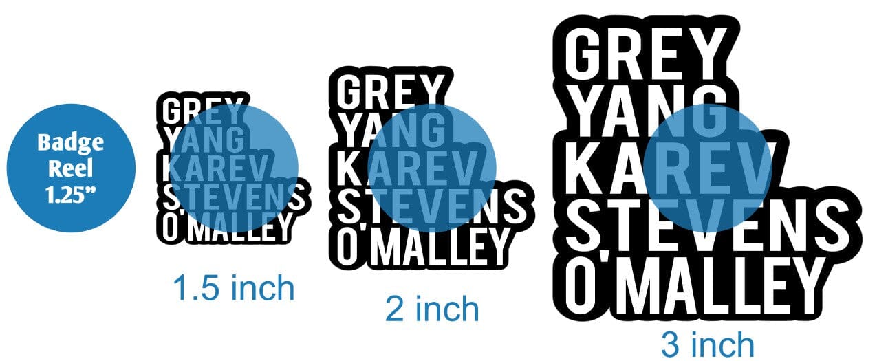 Greys Gang - Acrylic Shape #1193