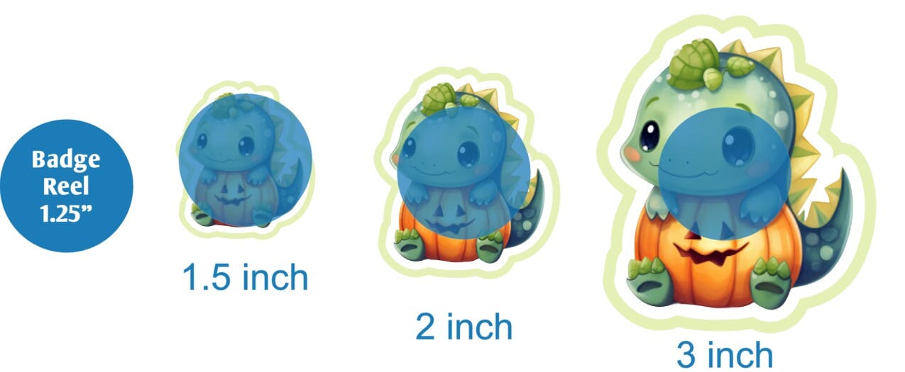 Halloween Baby Dino - DECAL AND ACRYLIC SHAPE #DA01358