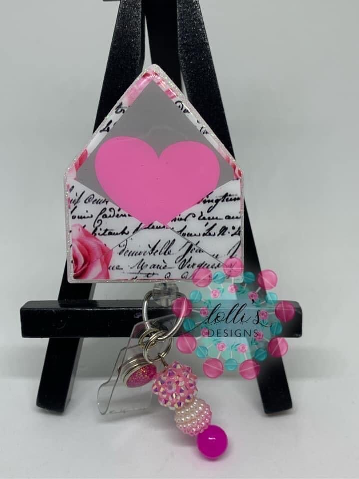Heart Envelope - Acrylic Shape #460