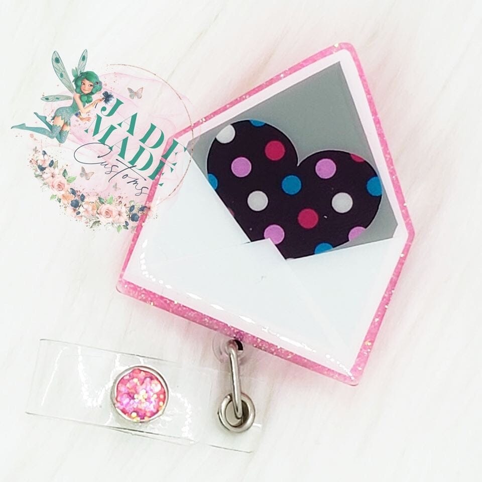 Heart Envelope - Acrylic Shape #460