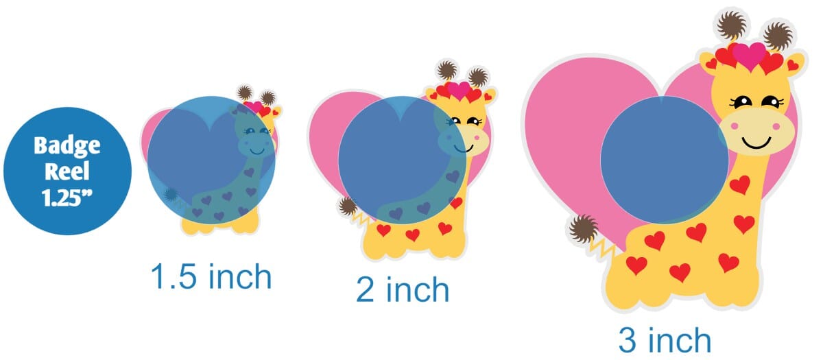 Heart Giraffe - Acrylic Shape #392