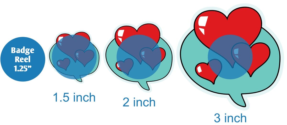 Heart Speech Bubble - Acrylic Shape #1122