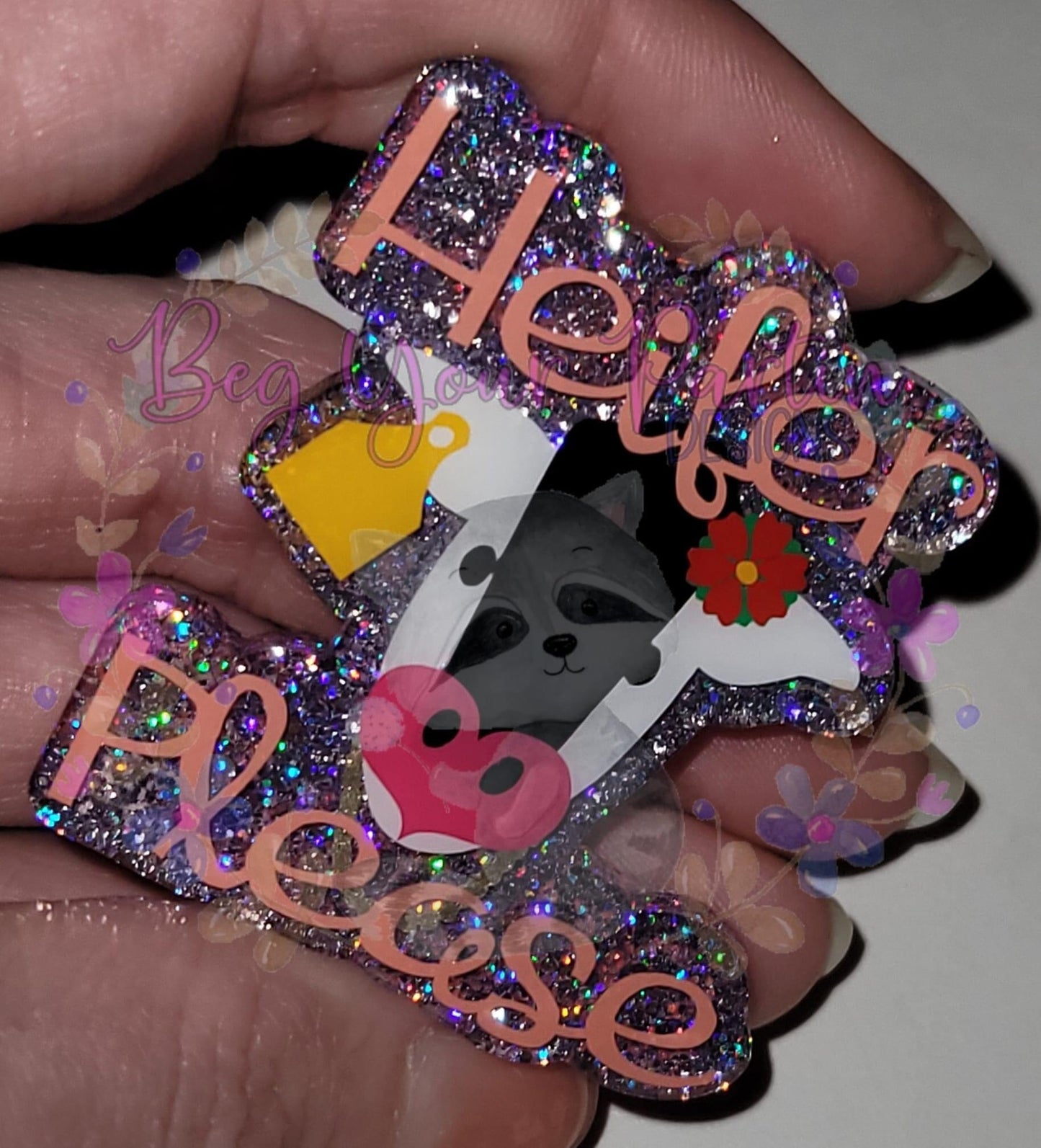 Heifer Please - Acrylic Shape #1132
