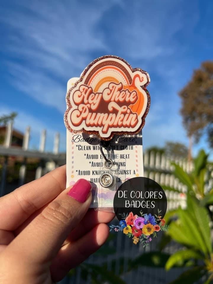 Hey There Pumpkin - DECAL AND ACRYLIC SHAPE #DA0170