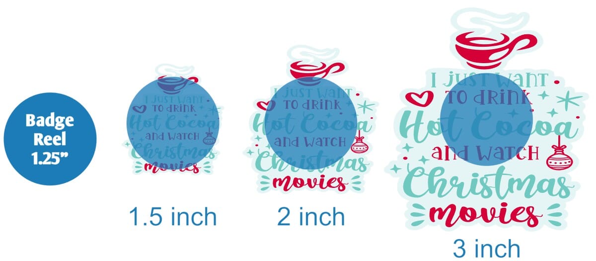 Hot Cocoa and Christmas Movies - Acrylic Shape #1087