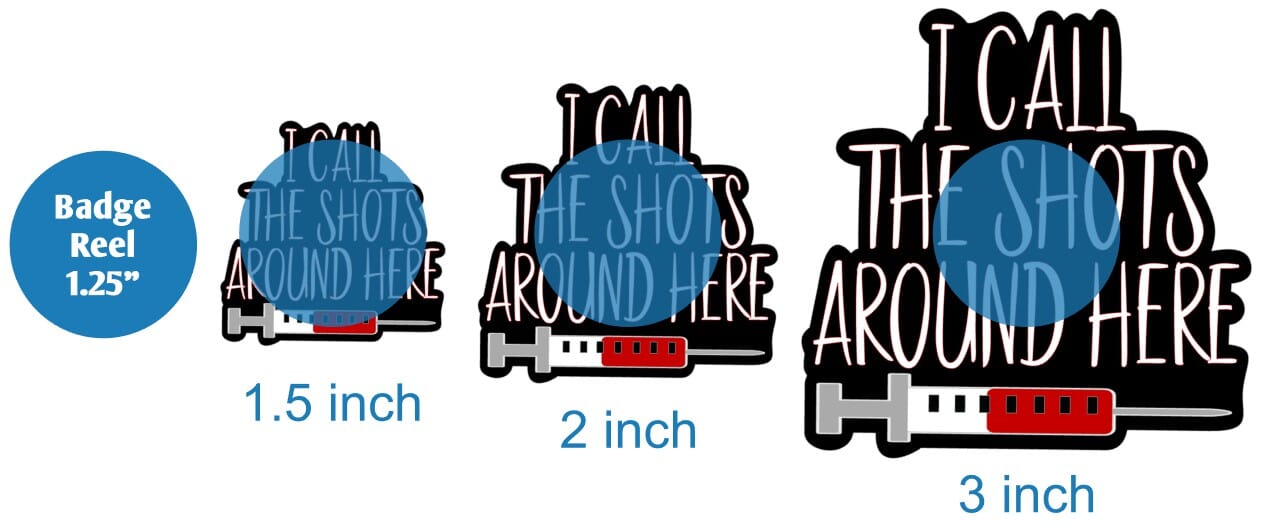 I Call the Shots - Acrylic Shape #1194