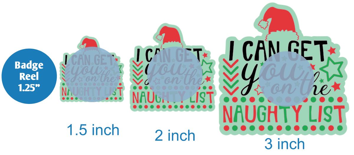 I Can Get You On the Naughty List - Acrylic Shape #854