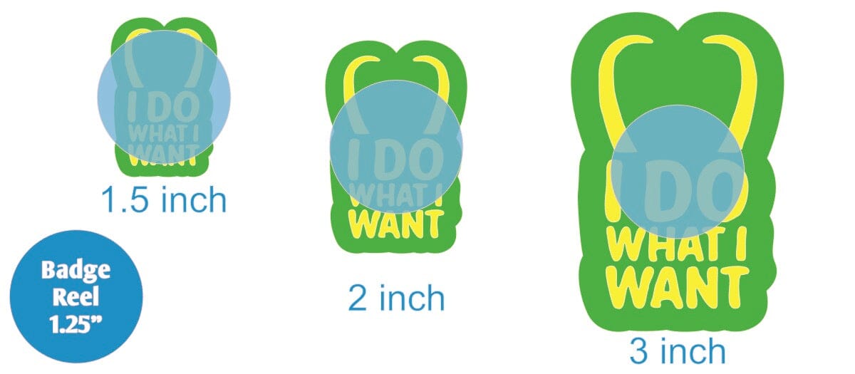I Do What I Want - Acrylic Shape #1560