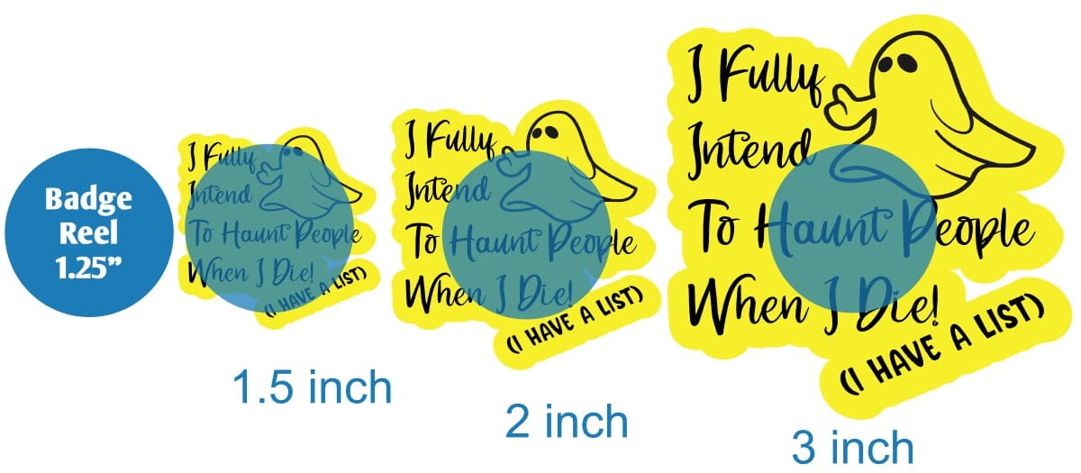 I Fully Intend to Haunt - Acrylic Shape #1659