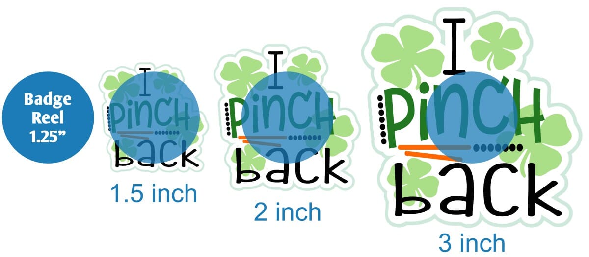I Pinch Back - Acrylic Shape #696