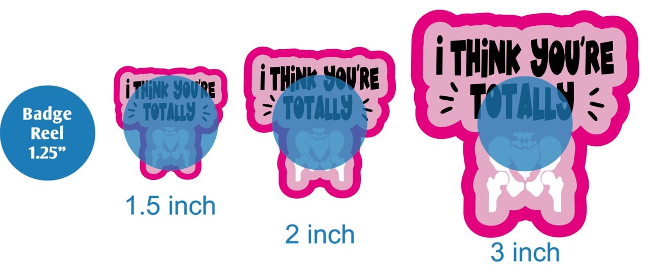 I Think Youre Totally Hip - Acrylic Shape #2271